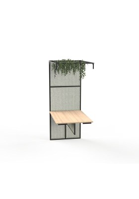 6400-0006-0029 Lattice Table, Wall Mounted, 4P_1